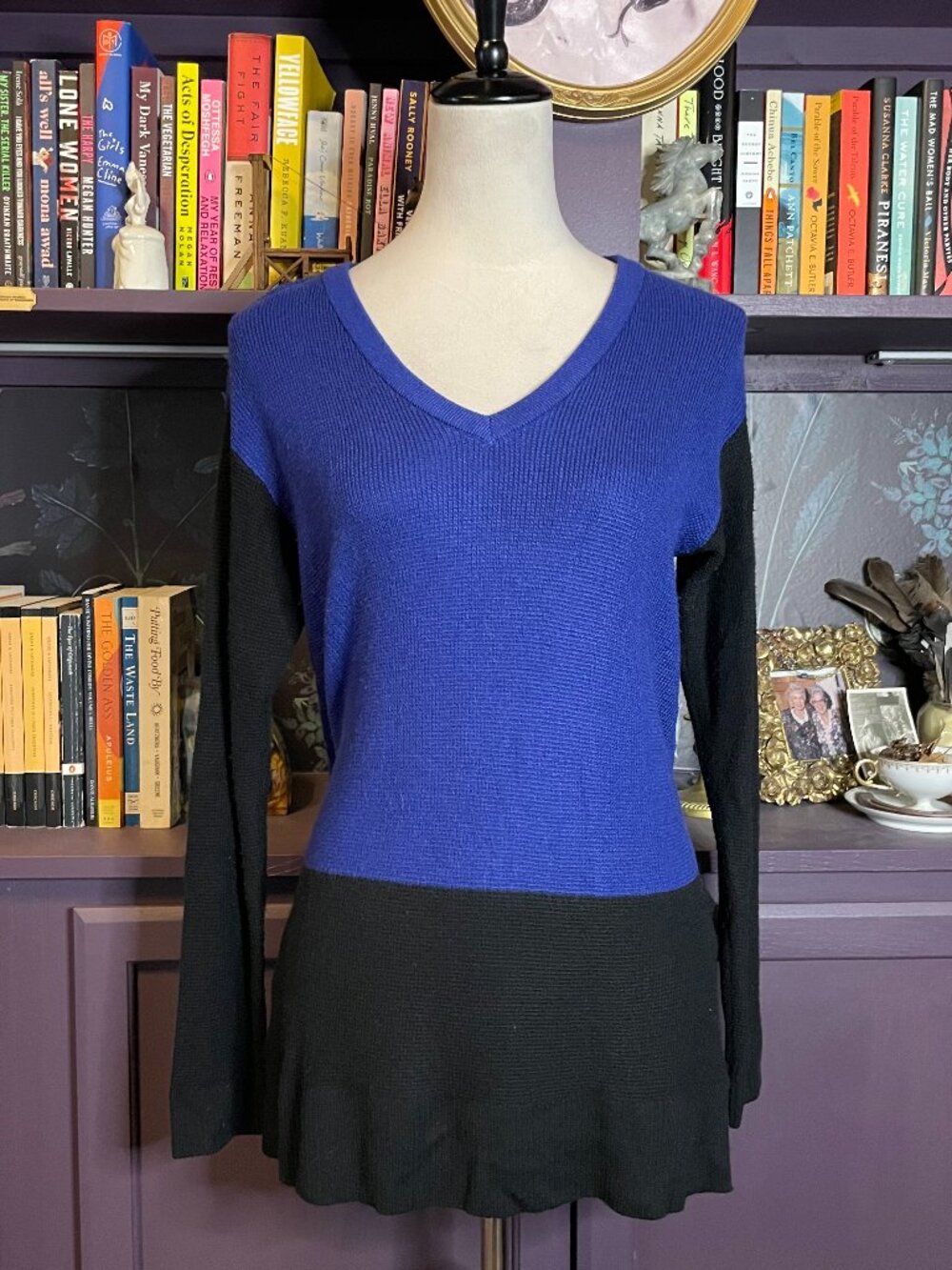 Oversized Women's Colorblock Sweater